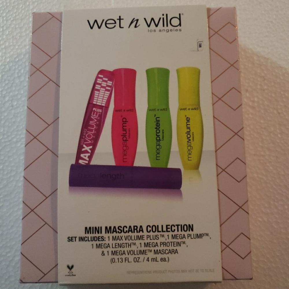 Wet n wild 5 pc mascara travel size